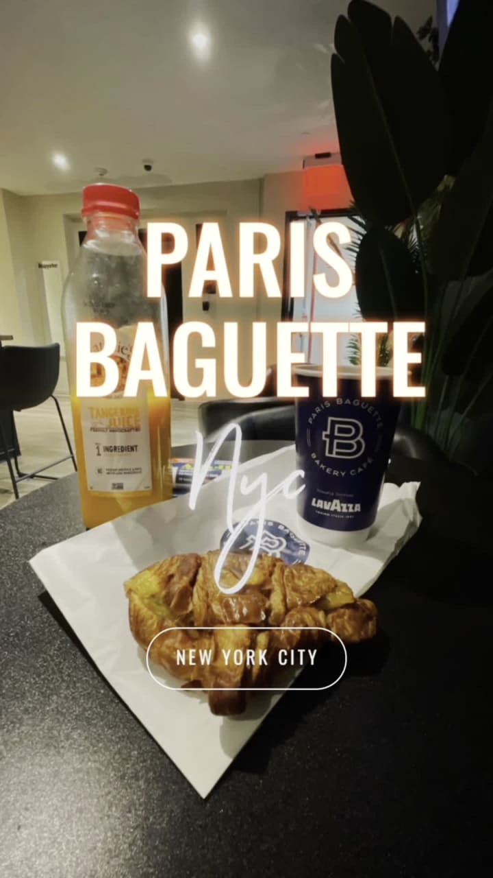 Video review of Paris Baguette Café