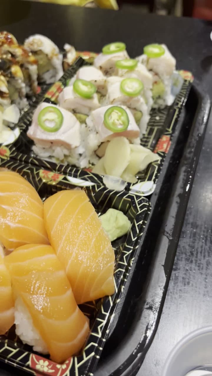 Video review of Hiro's Sushi Express