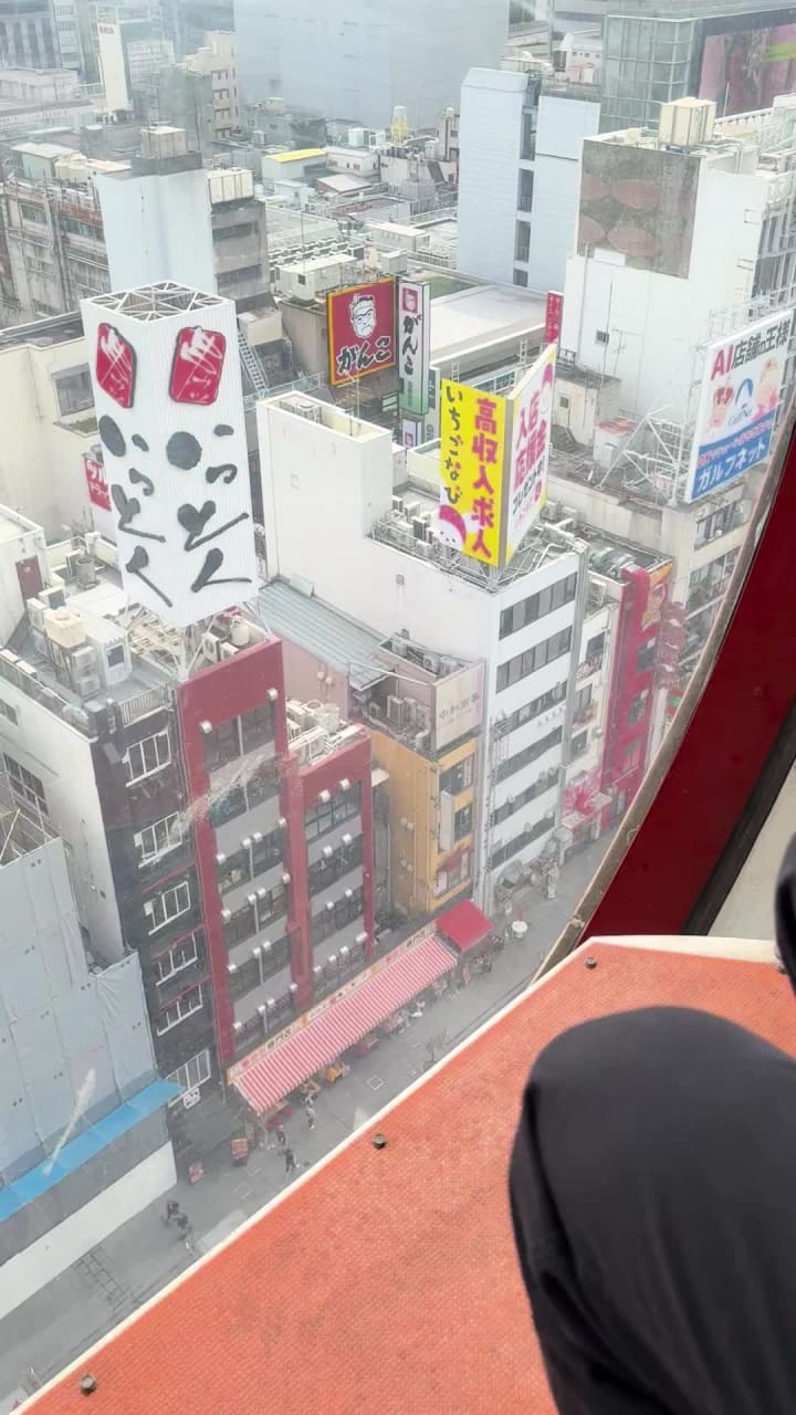 Video review of Don Quijote (ドン・キホーテ 道頓堀店)