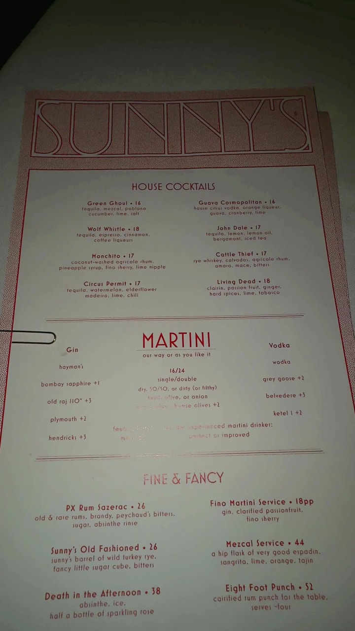 Sunny’s Steakhouse