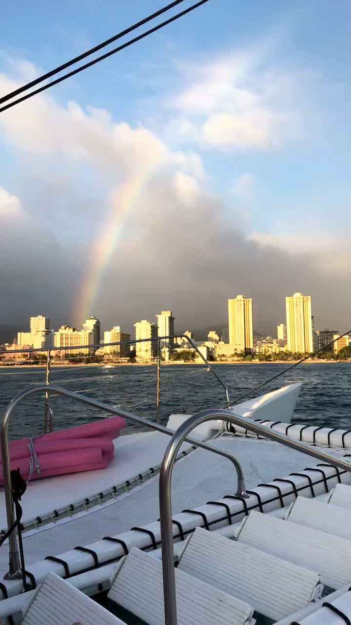 Pink Sails Waikiki