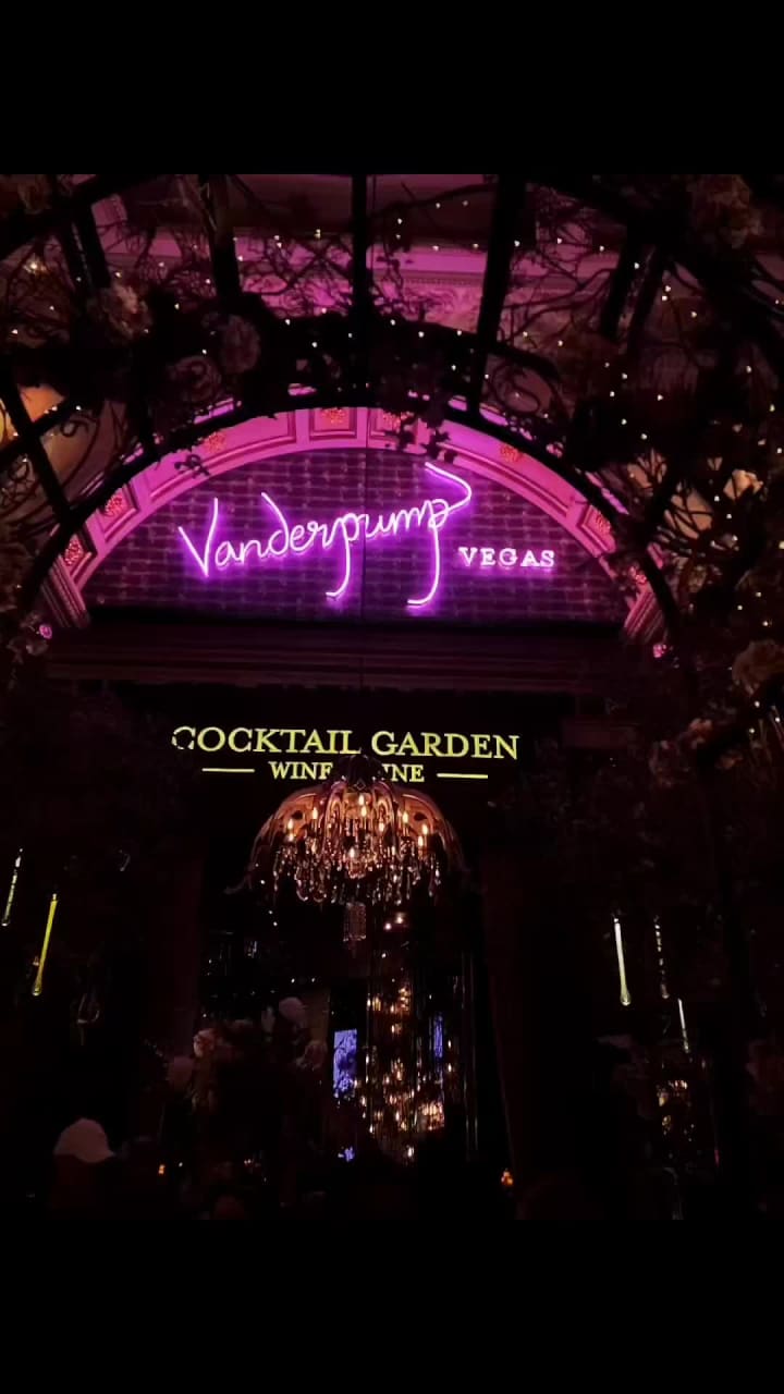Vanderpump Vegas Cocktail Garden