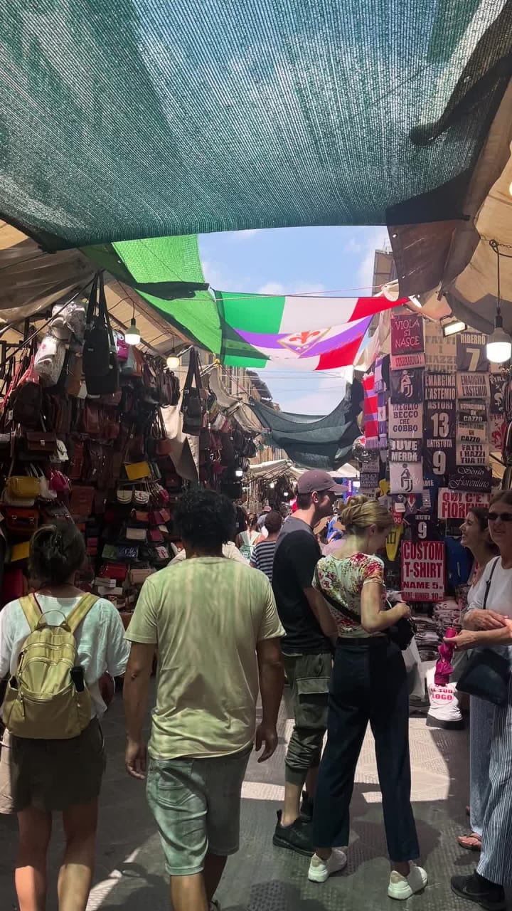 Florence Leather Market