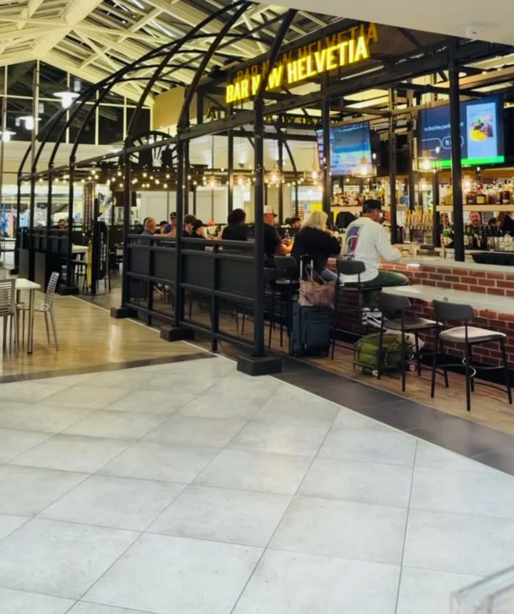Bar New Helvetia Sacramento International Airport Terminal A