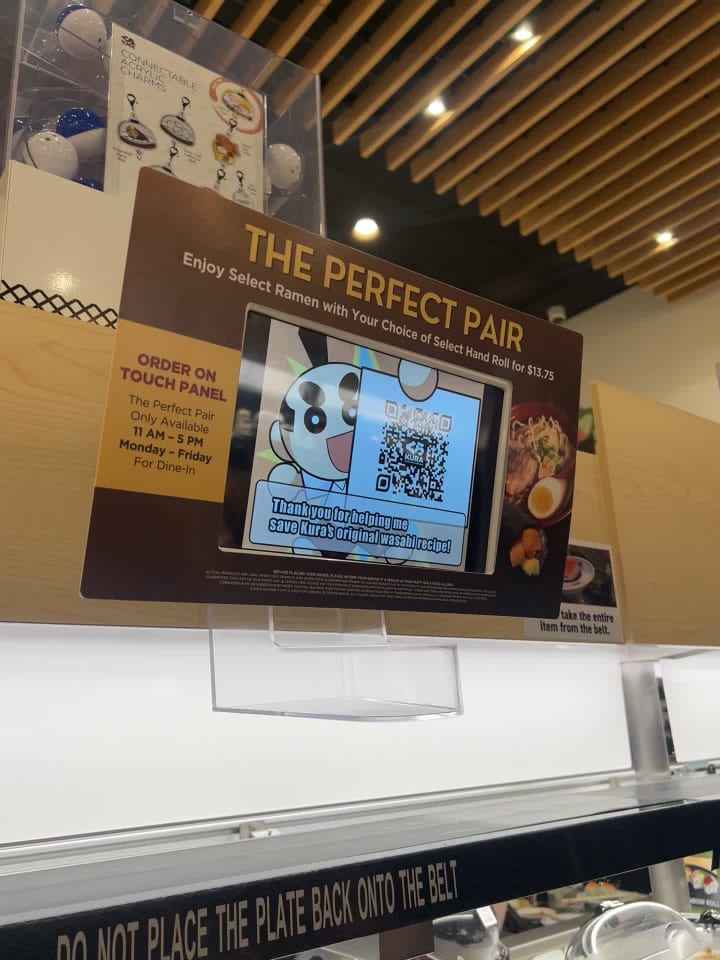 Kura Revolving Sushi Bar 3401 Dale Rd  