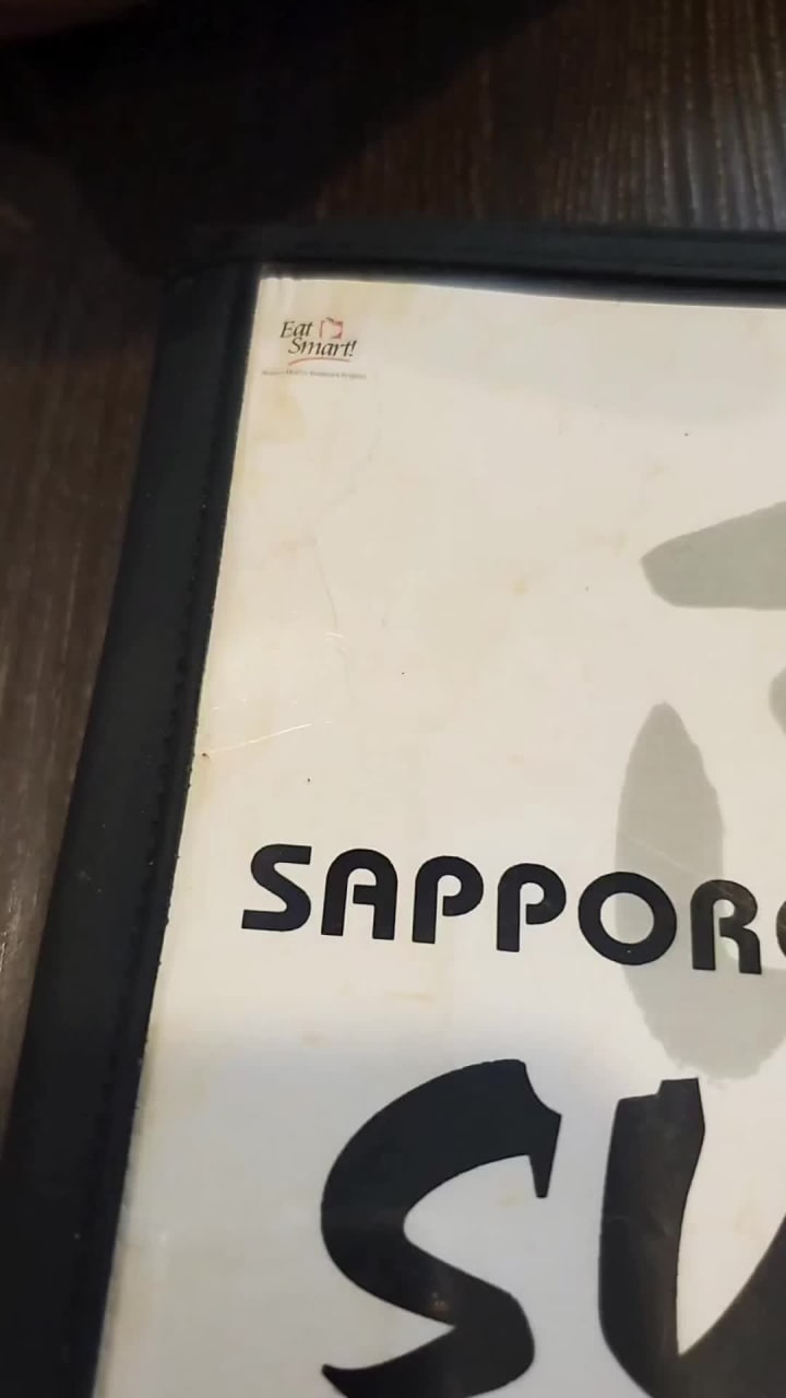 Video review of Sapporo Sushi