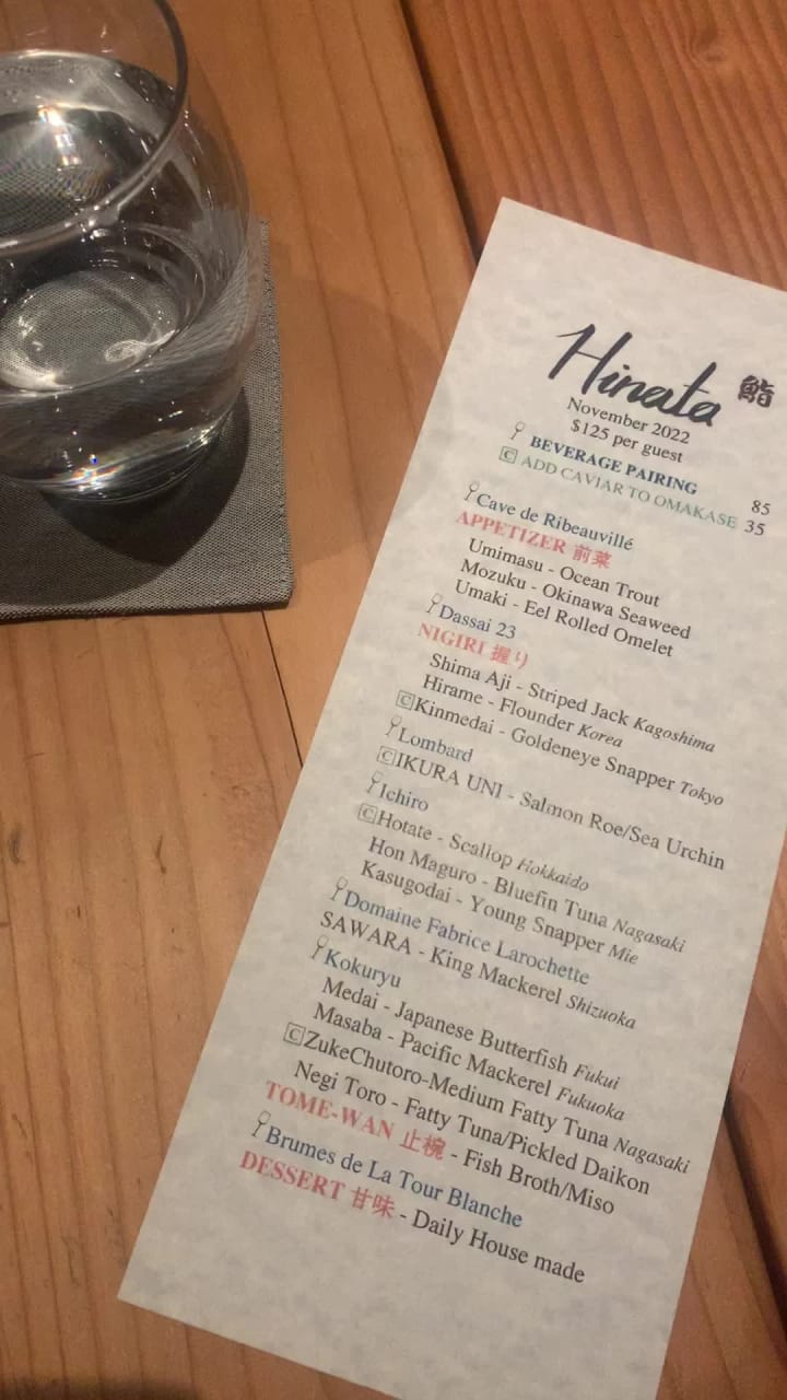 Video review of Hinata