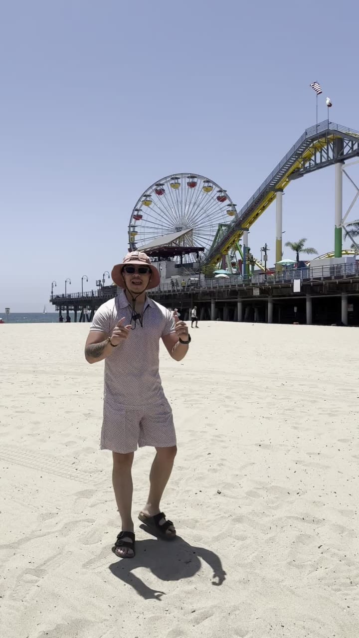 Video review of Santa Monica State Beach