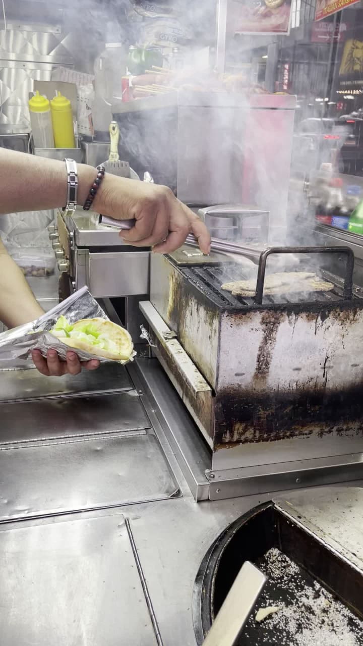 Sabrett Hot Dog Stand