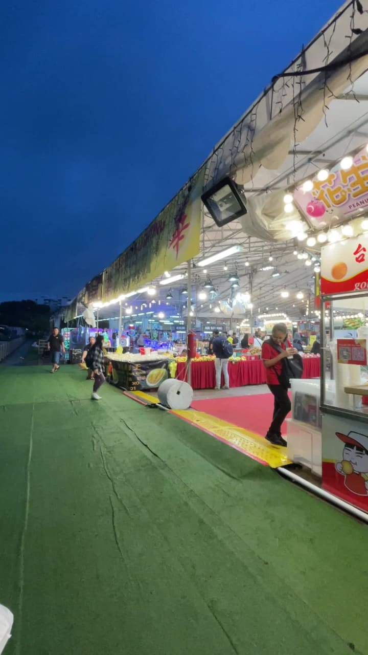 Field next to Woodlands MRT