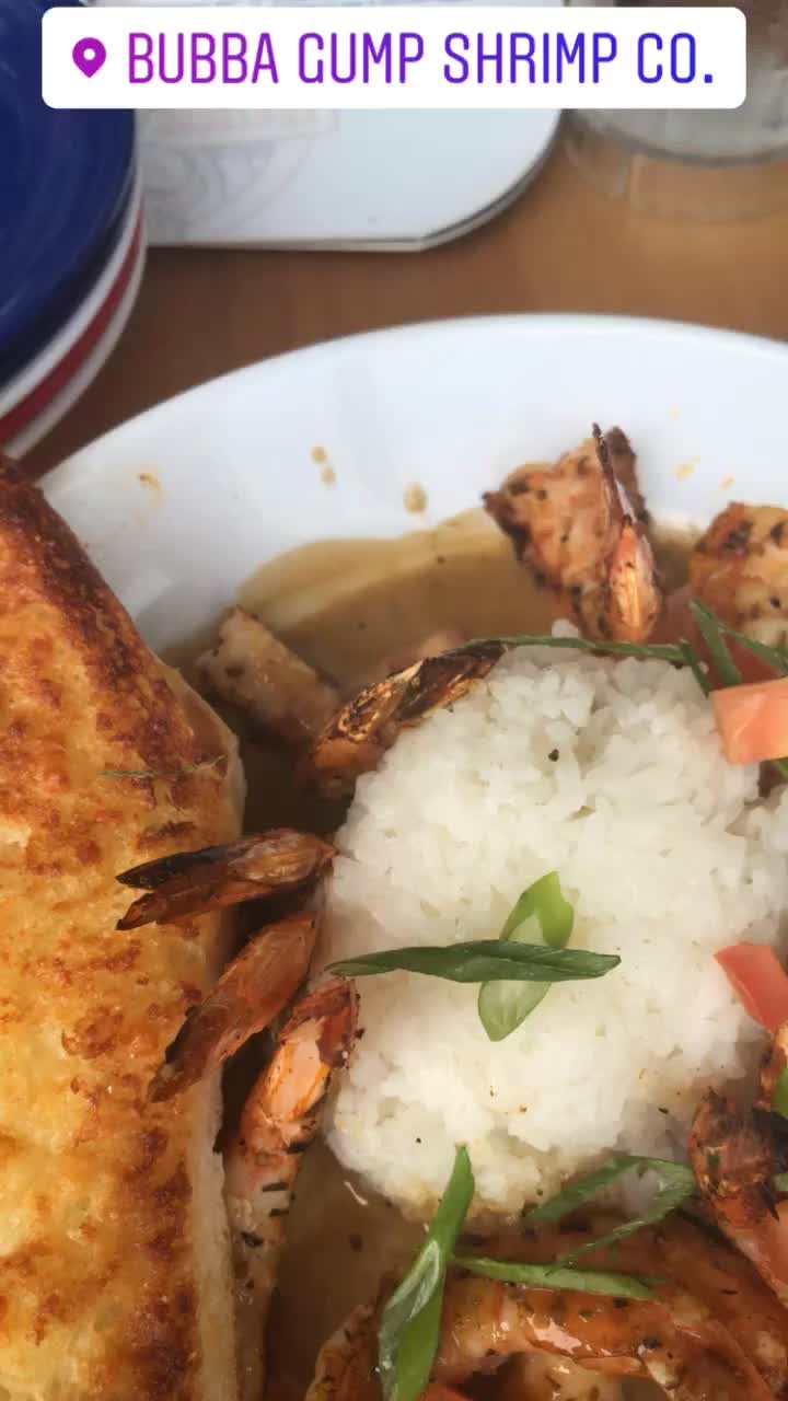 Video review of Bubba Gump Shrimp Co.