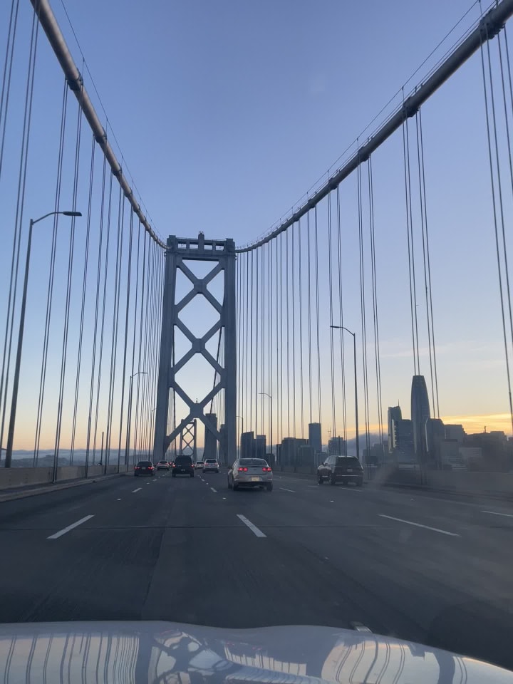 View of the Bay Bridge