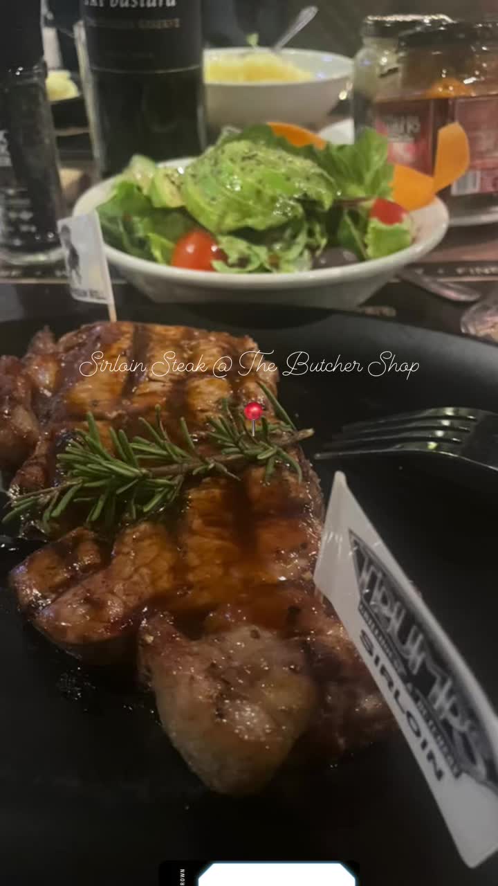 Video review of The Butcher Shop & Grill