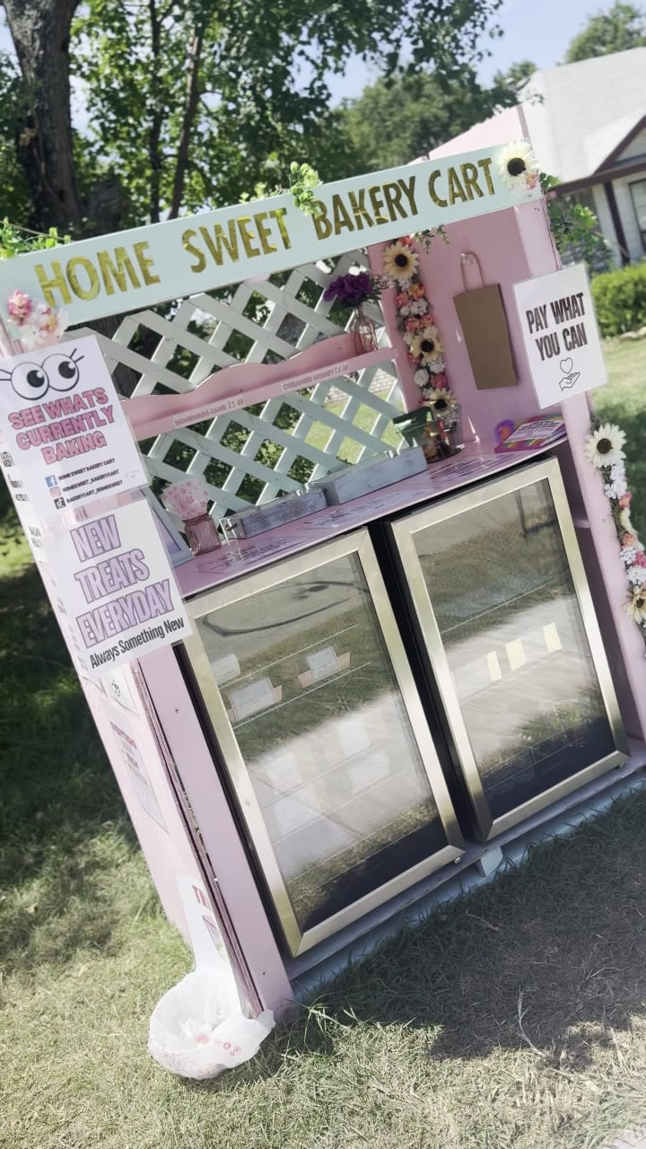 Home sweet bakery cart