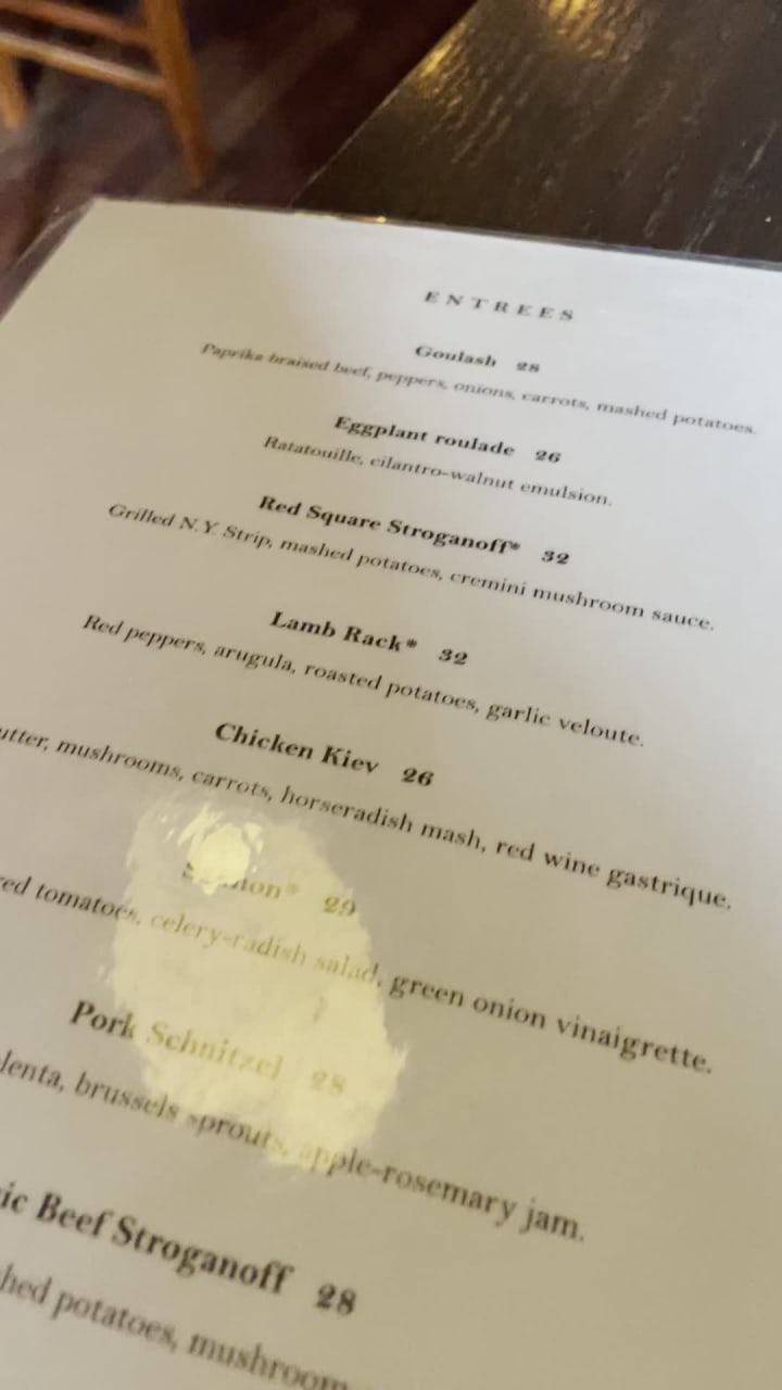 Video review of Red Square Euro Bistro