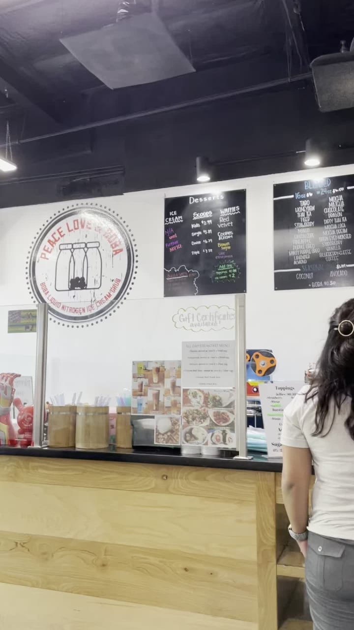 Peace, Love, and Boba