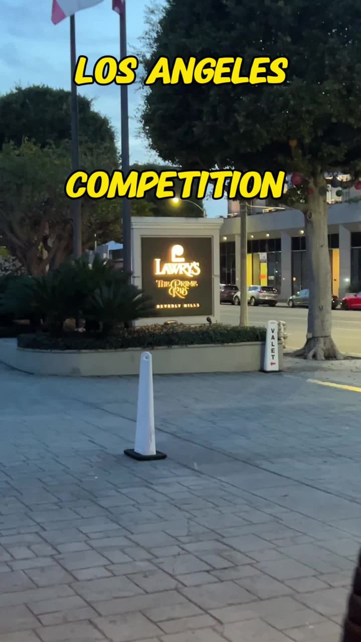 Video review of Lawry's The Prime Rib