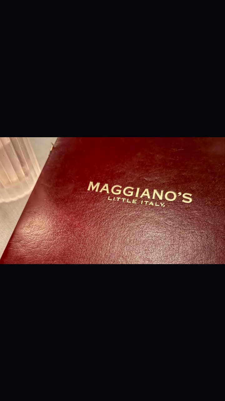 Video review of Maggiano's