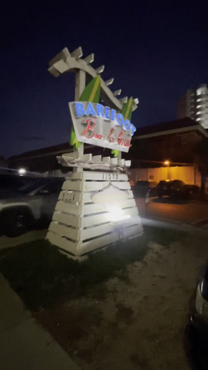 Barefoot on the Beach