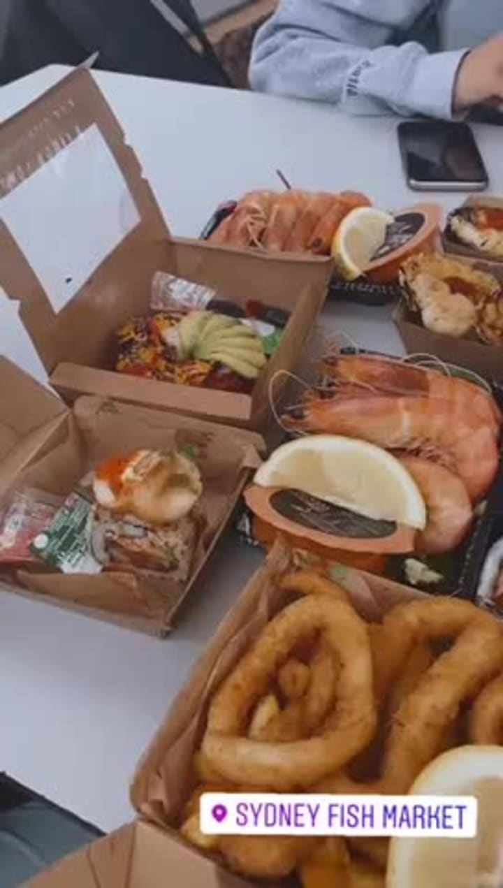 Video review of Sydney Fish Market