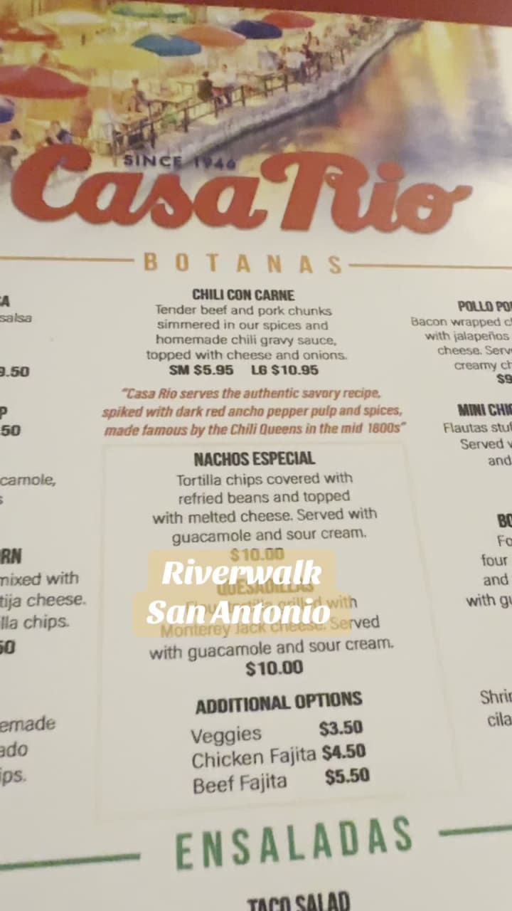 Video review of Casa Rio