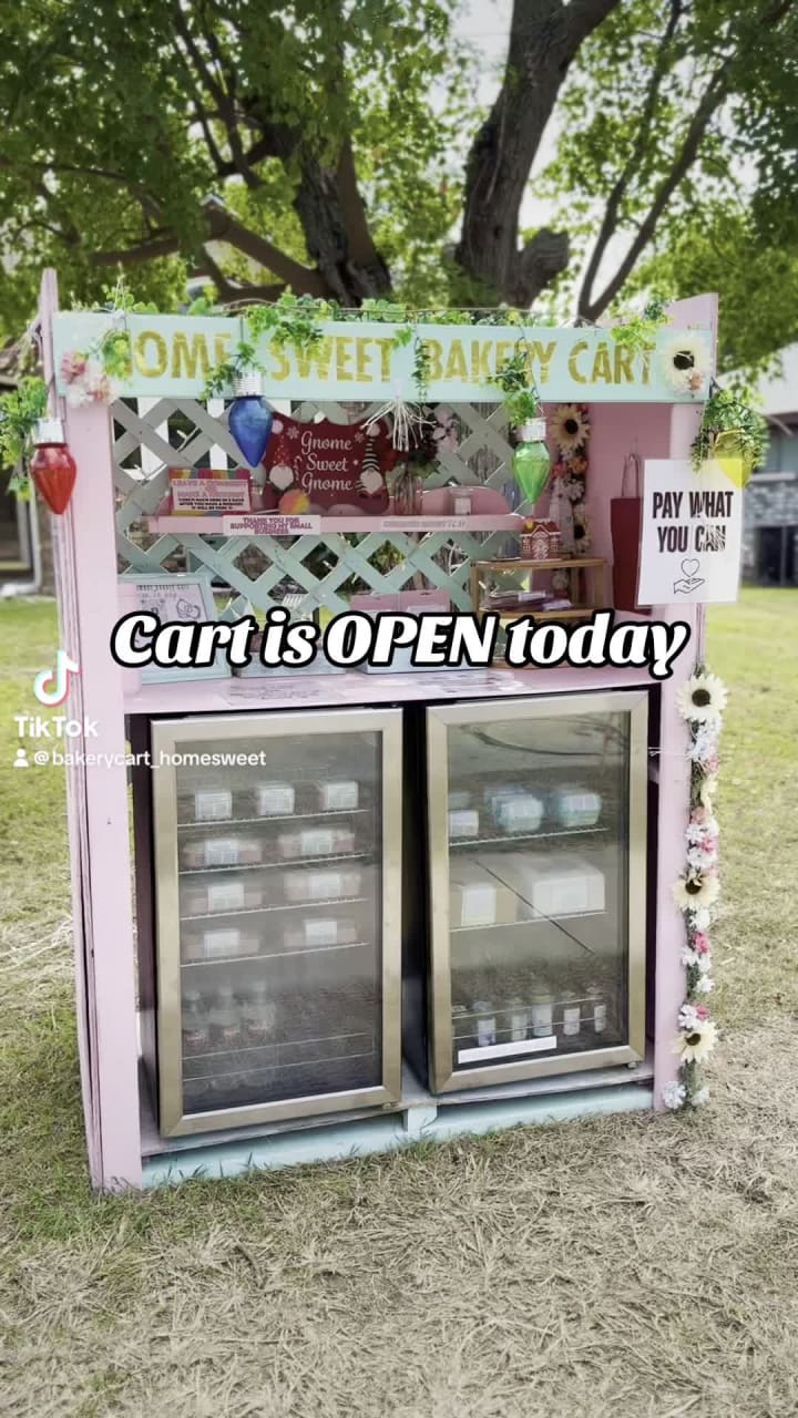 Home sweet bakery cart