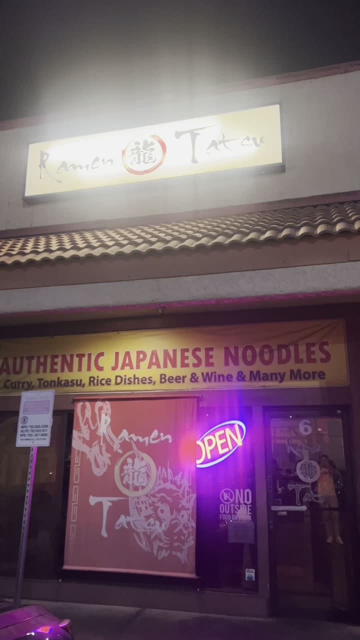 Video review of Ramen Tatsu