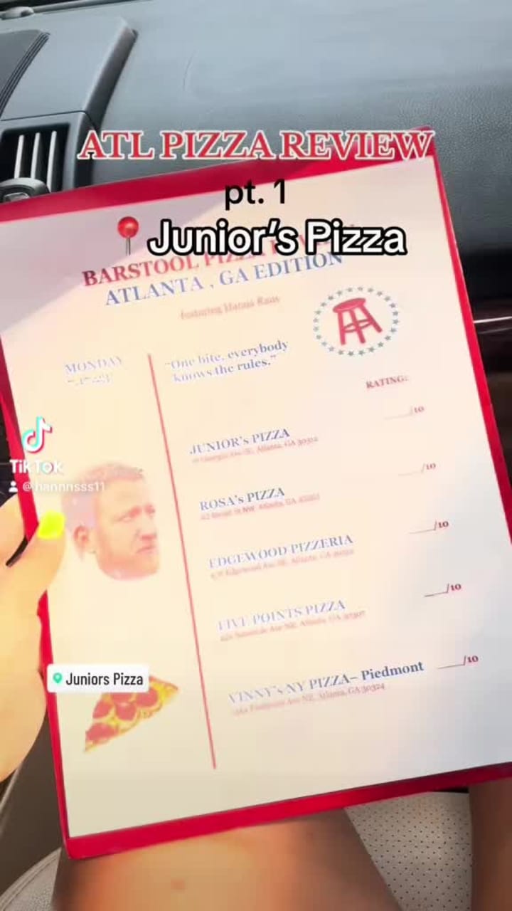 Video review of Junior's Pizza