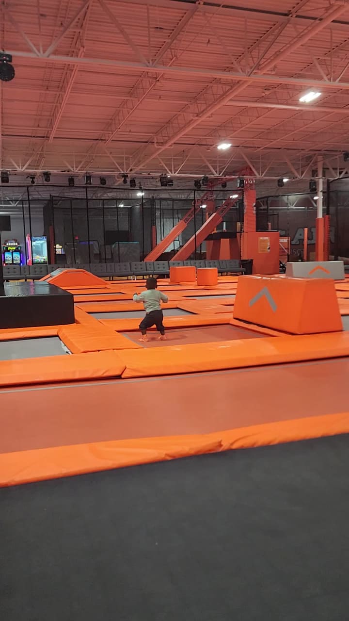 Big air trampoline  park