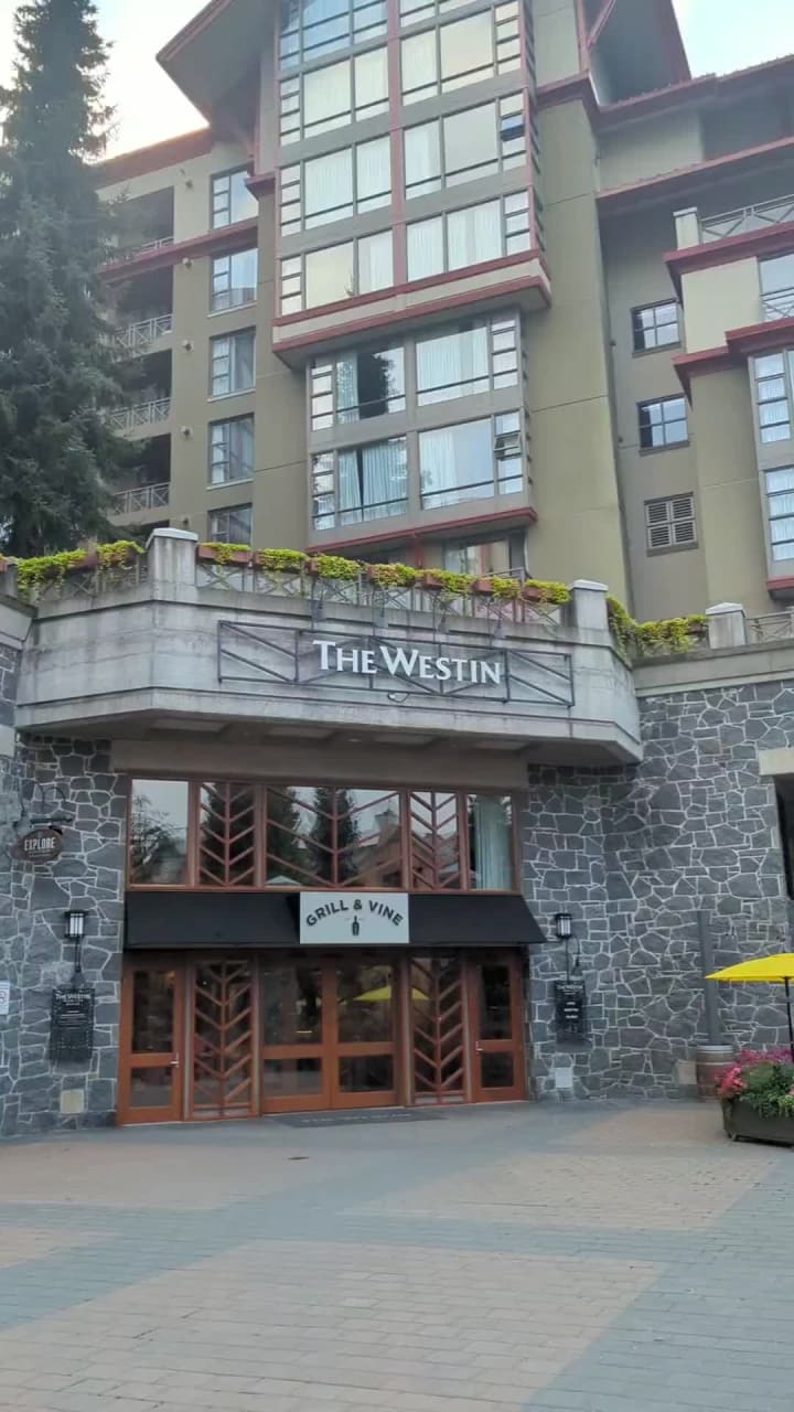 Video review of The Westin Resort & Spa, Whistler
