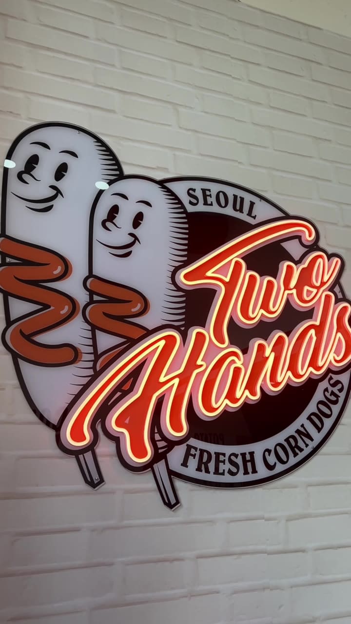 Two Hands Fresh Corn Dogs