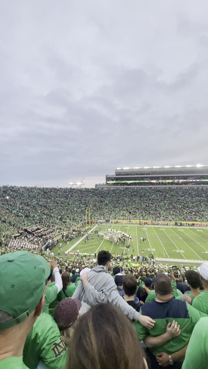 Notre Dame Stadium Press Box