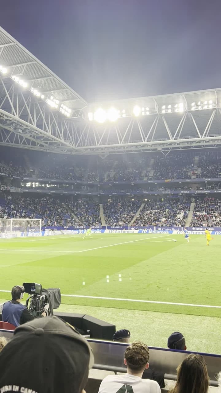 Video review of RCDE Stadium