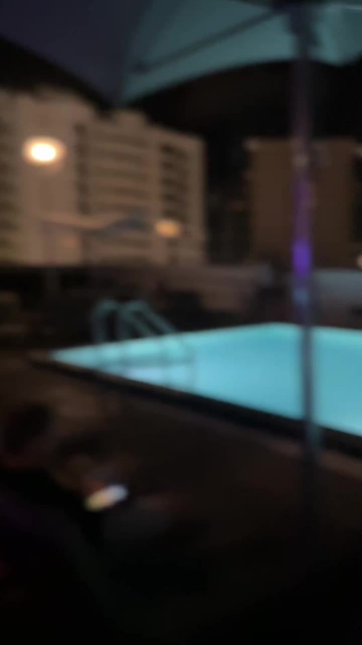 Perspective Rooftop Pool Bar