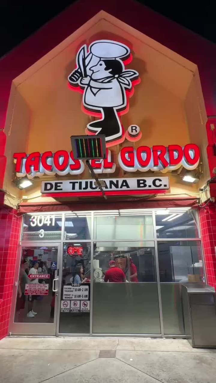 Video review of Tacos El Gordo