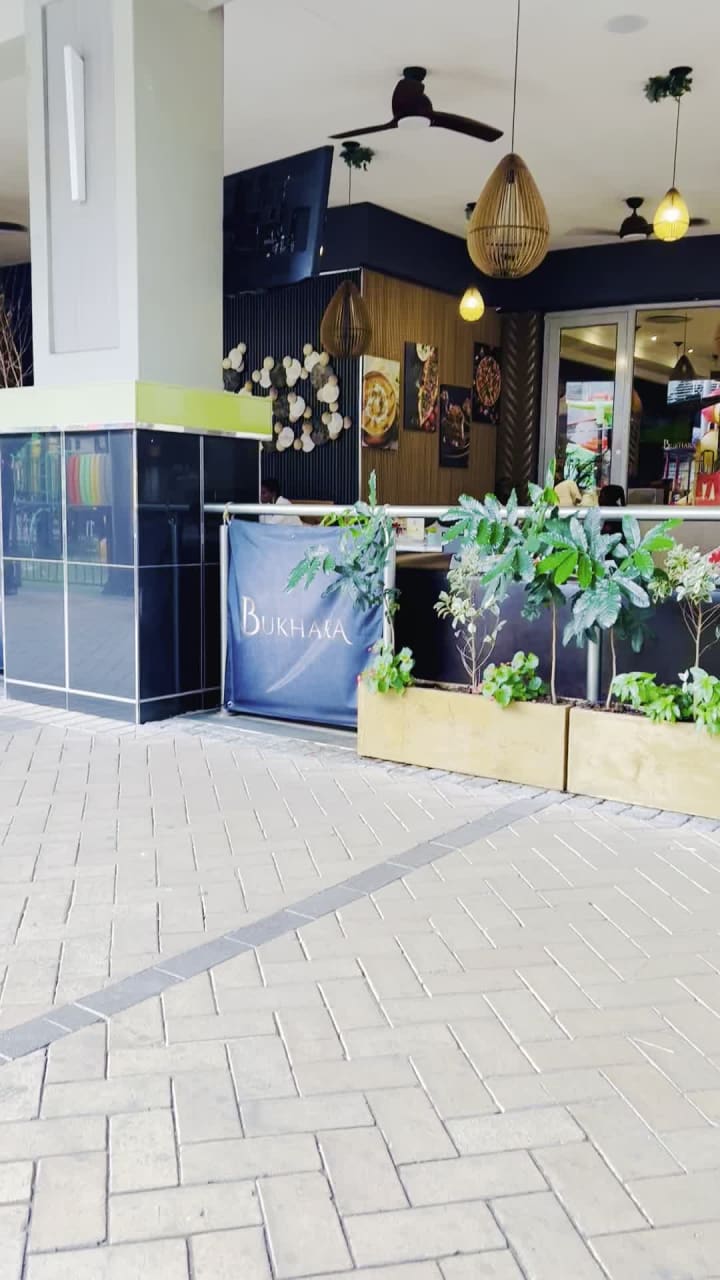 Bukhara, airport junction mall