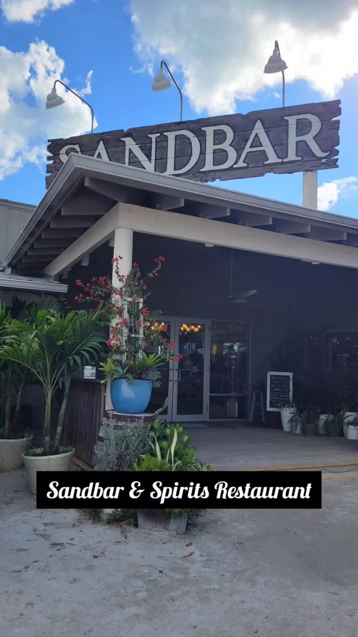 Video review of The Sandbar Restaurant