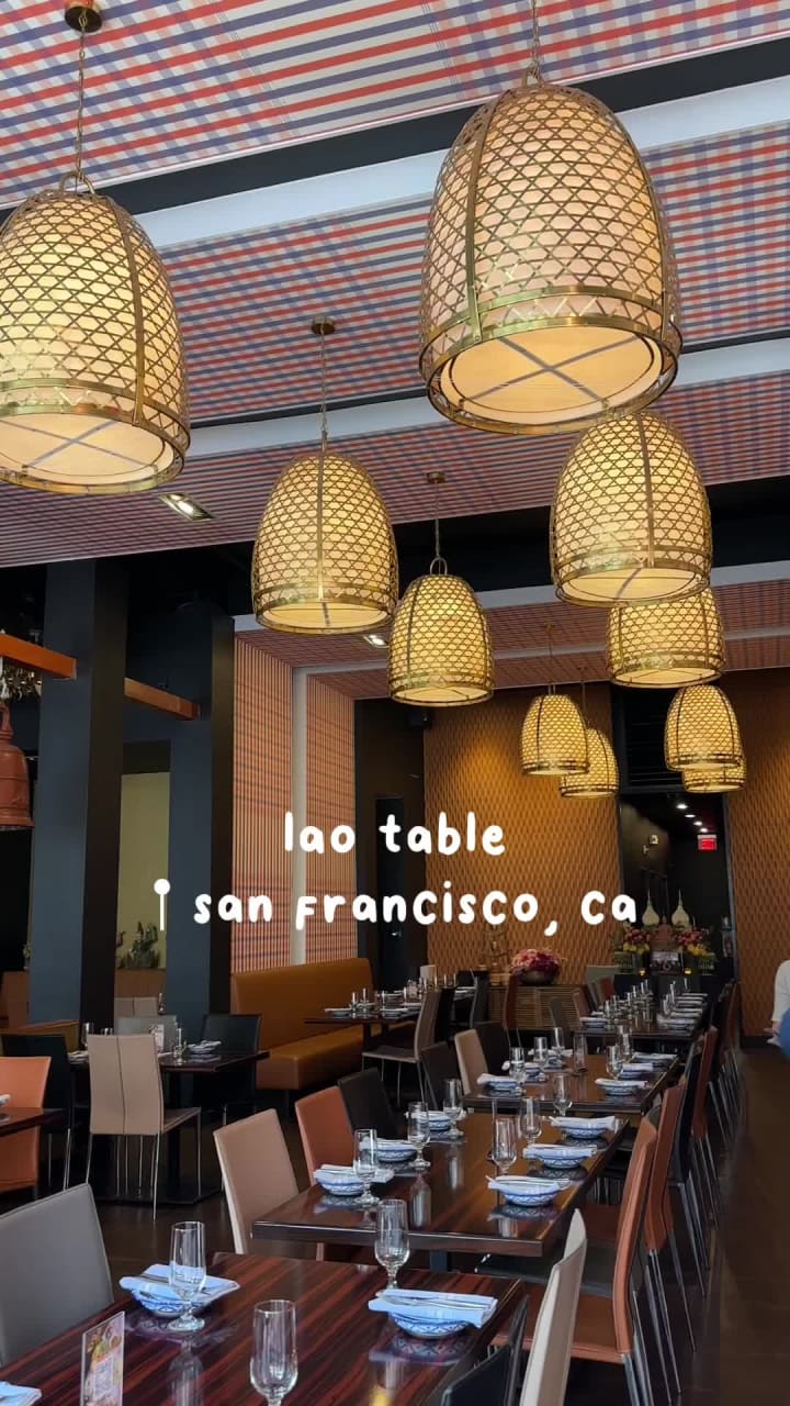 Video review of Lao Table