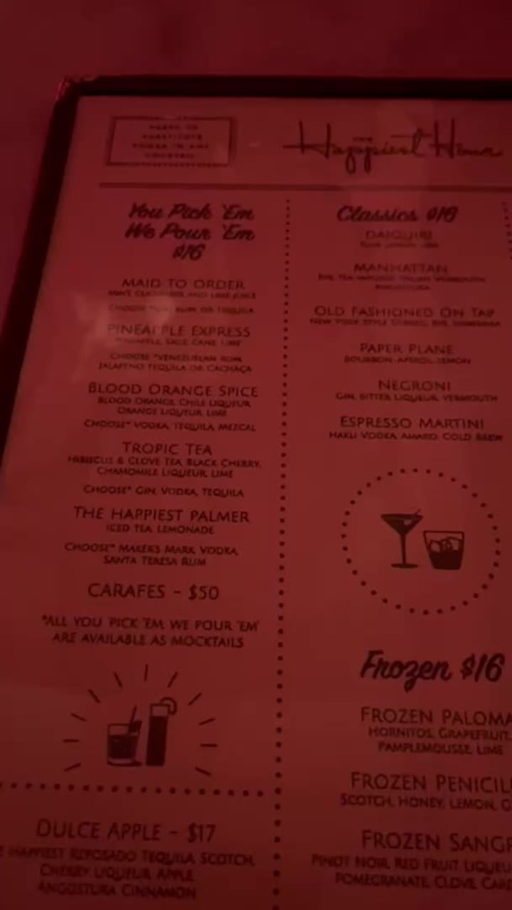 Video review of The Happiest Hour