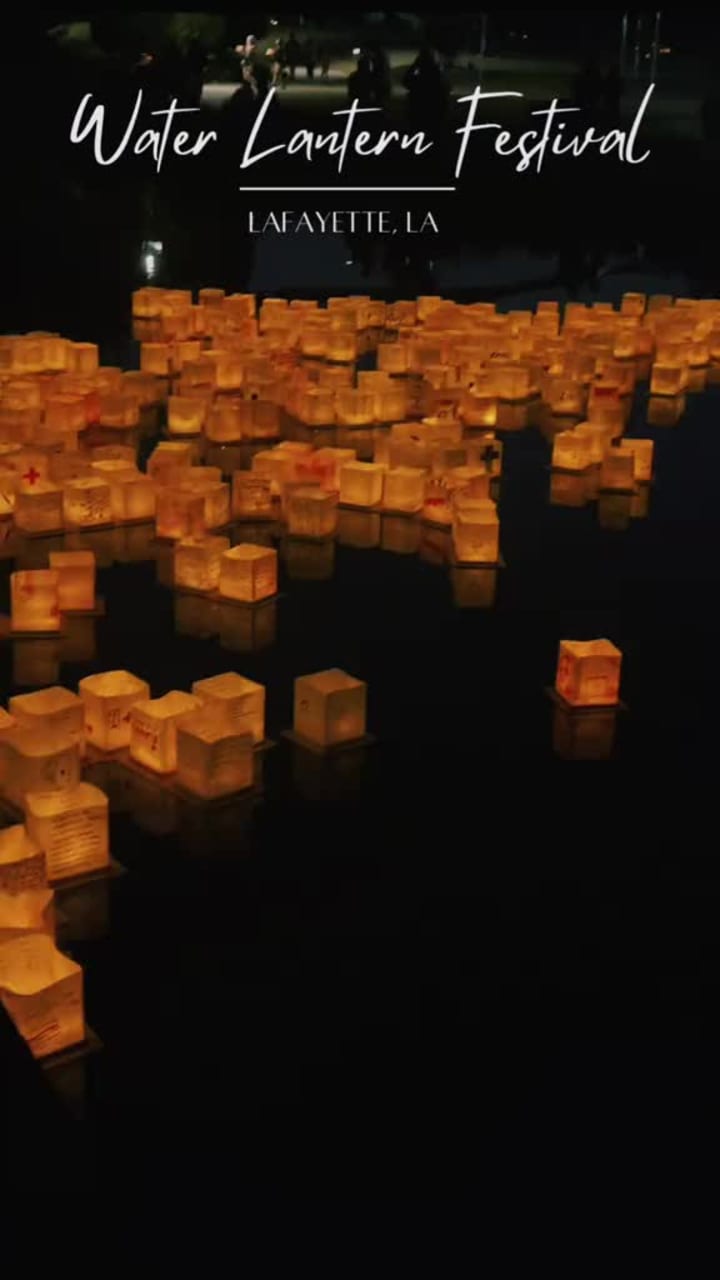 Water lantern festival