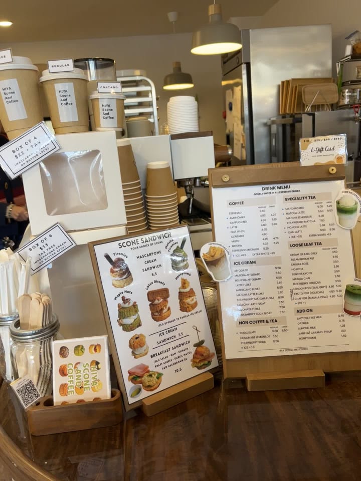 Hiya Scones and Coffee