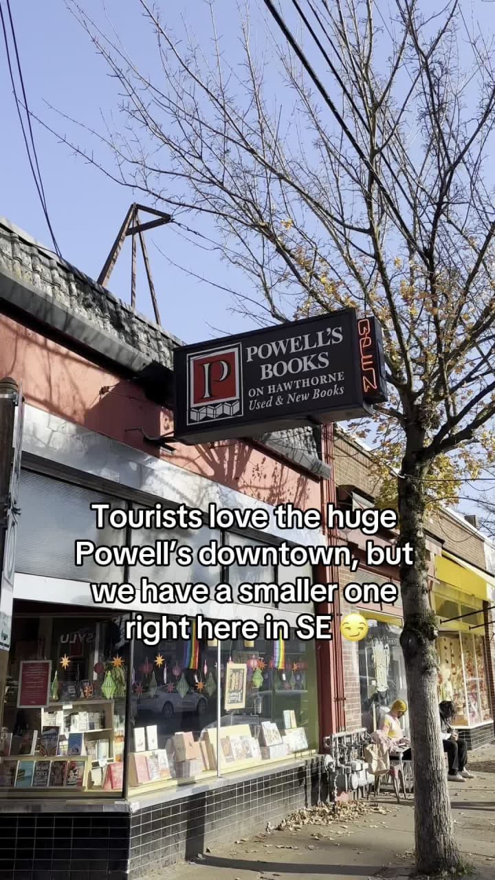 Video review of Powell’s Books on Hawthorne