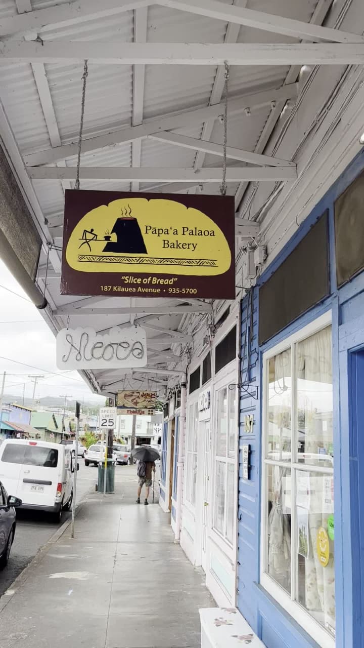 Video review of Papaa Palaoa Bakery