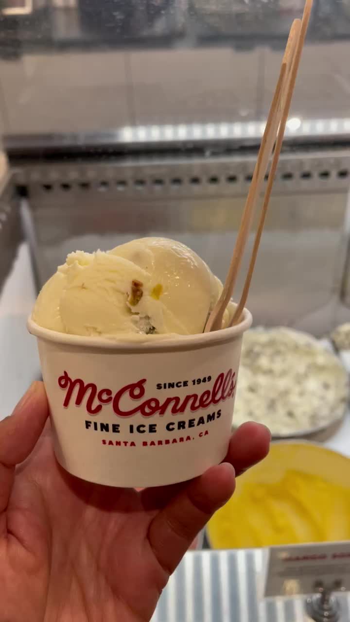 Video review of McConnell's Ice Cream