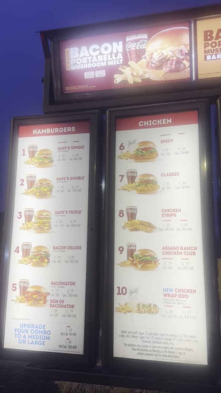 Video review of Wendy's