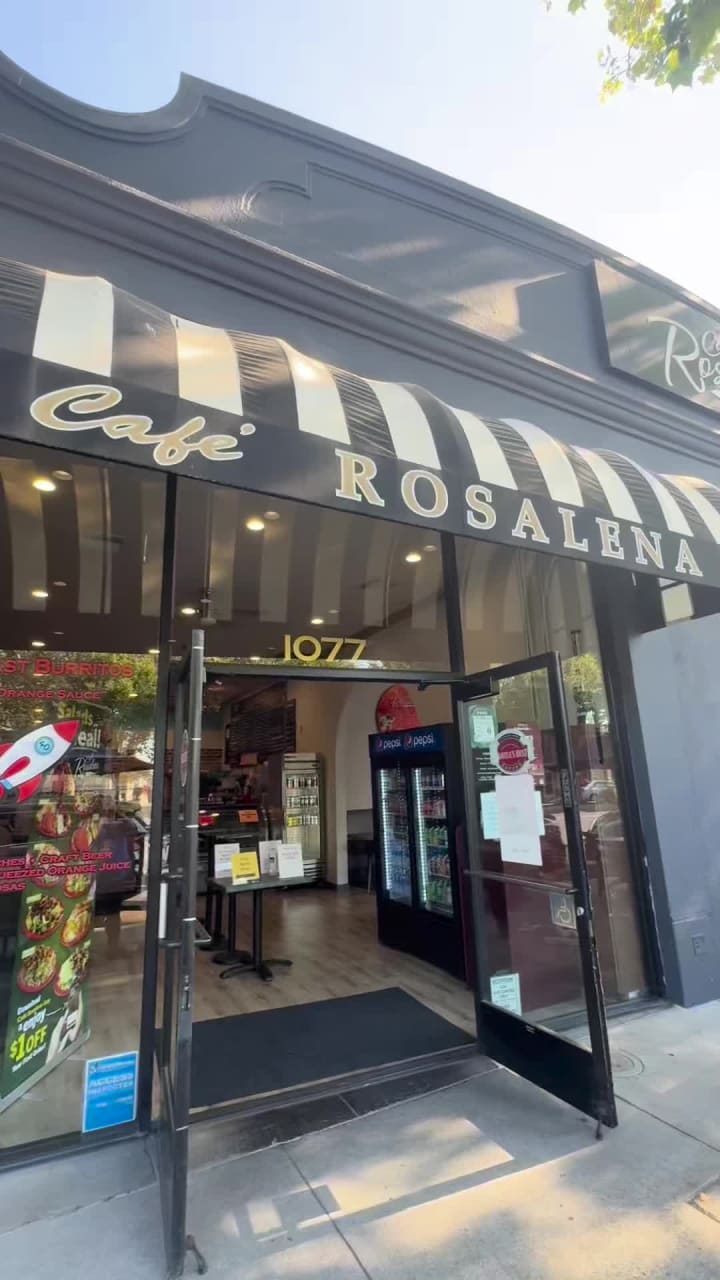 Video review of Cafe Rosalena
