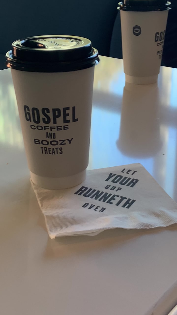 Gospel Coffee and Boozy Treats