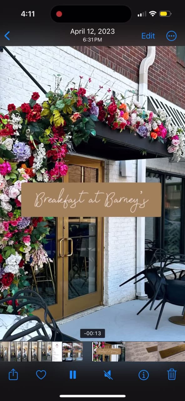 Video review of Breakfast At Barney's