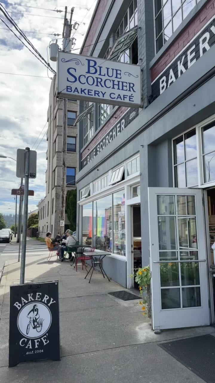 Video review of Blue Scorcher Bakery & Cafe