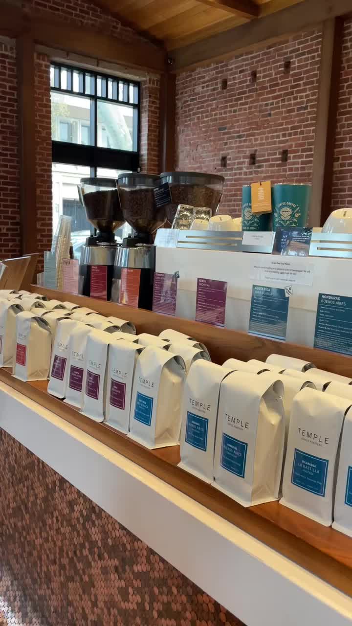 Video review of Temple Coffee & Tea